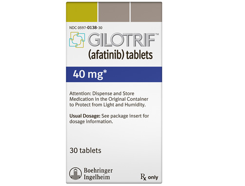 中国批准第二代EGFR靶向药物阿法替尼上市