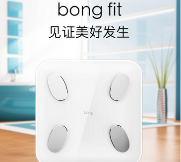 Bong Fit发布新款智能体脂称:这效仿小米生态链的布局?