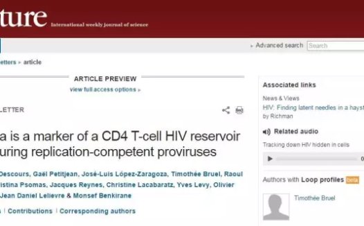 Nature:科学家发现标记HIV病毒的新方法