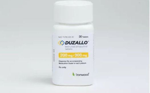 首款痛风复方药物获美国FDA批准